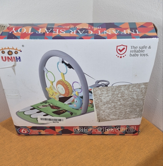 UNIH Infant Car Seat Toy 6+ Mo. NIB -Open Box - Picture 2 of 11